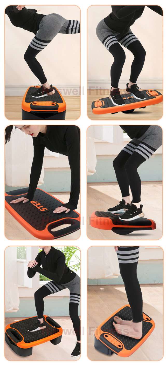 Haswell Fitness AS 106 mini size PP Aerobic Stepper 54.5 cm 7