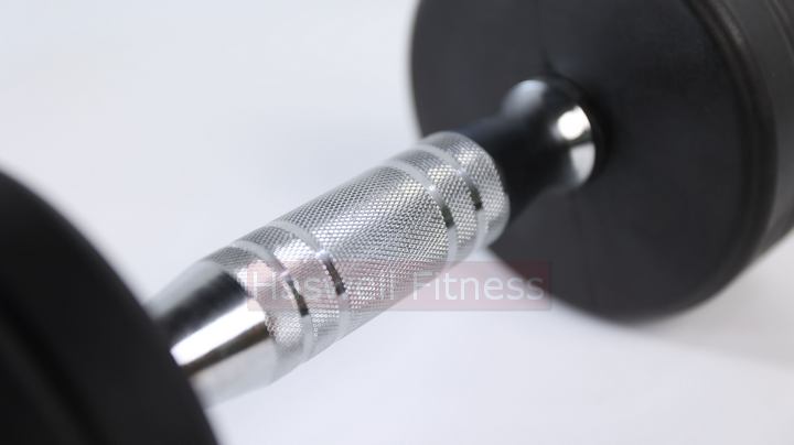 haswell fitness d1106 rubber coated dumbbell 8