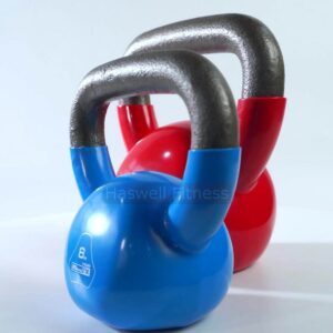 slt haswell fitness k1205 colorful plastic dipping vinyl coated kettlebell 1