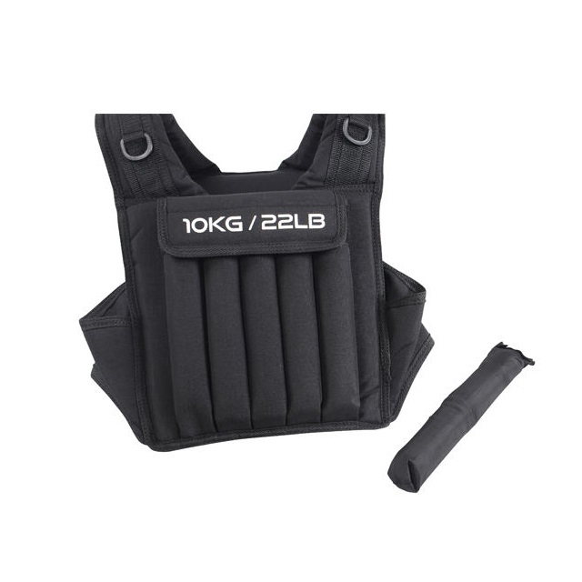 slt vest1686 10kg speed vest black